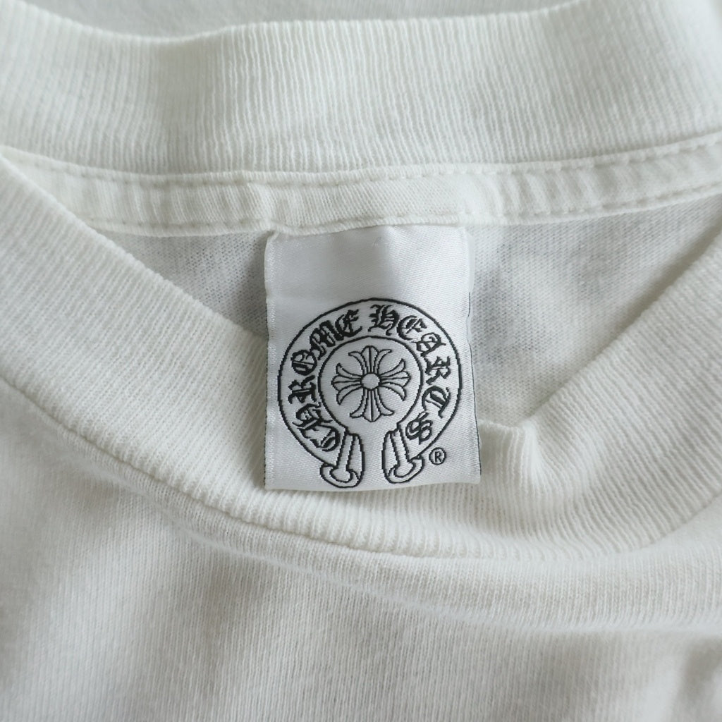 CHROME HEARTS(クロムハーツ) OLD S/S オールド バックCHプラスサークルプリント 半袖Tシャツカットソー