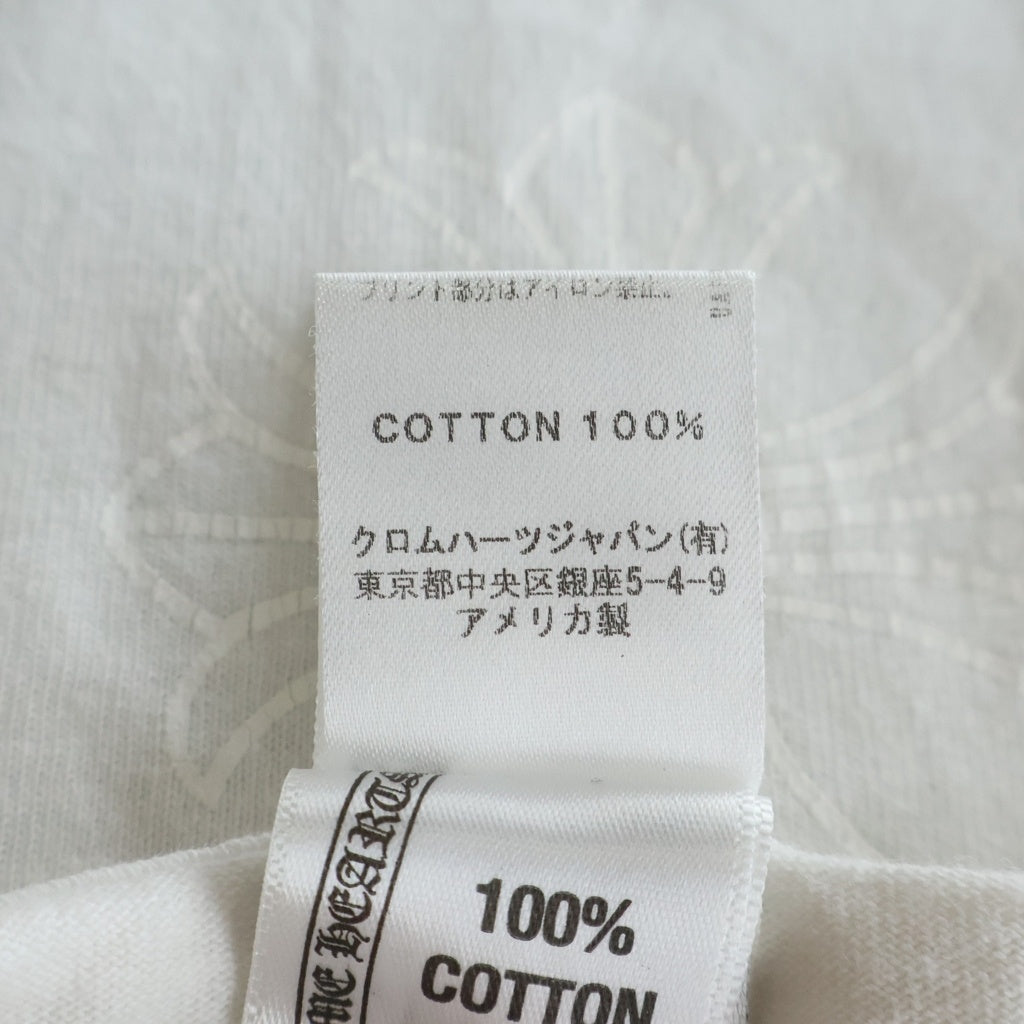 CHROME HEARTS(クロムハーツ) OLD S/S オールド バックCHプラスプリント 半袖Tシャツカットソー