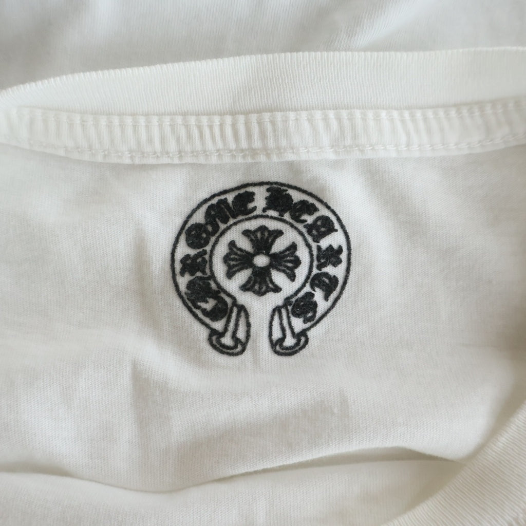 CHROME HEARTS(クロムハーツ) CH S/S バックスクロールラベルプリント 半袖Tシャツカットソー