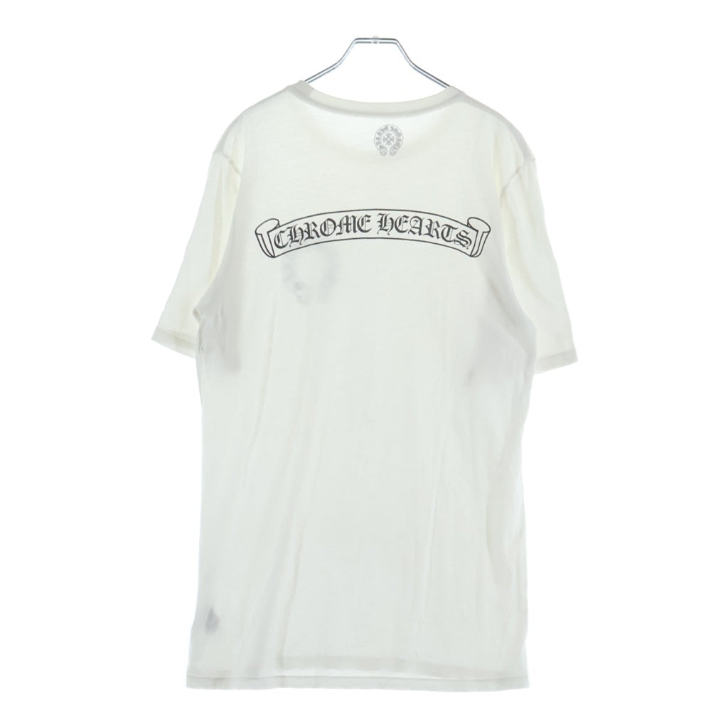 CHROME HEARTS(クロムハーツ) CH S/S バックスクロールラベルプリント半袖Tシャツ