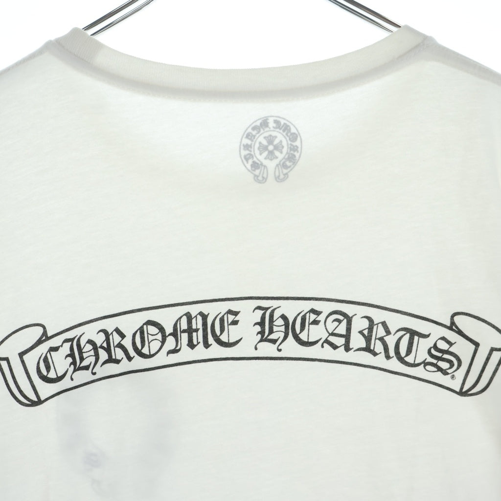 CHROME HEARTS(クロムハーツ) CH S/S バックスクロールラベルプリント半袖Tシャツ