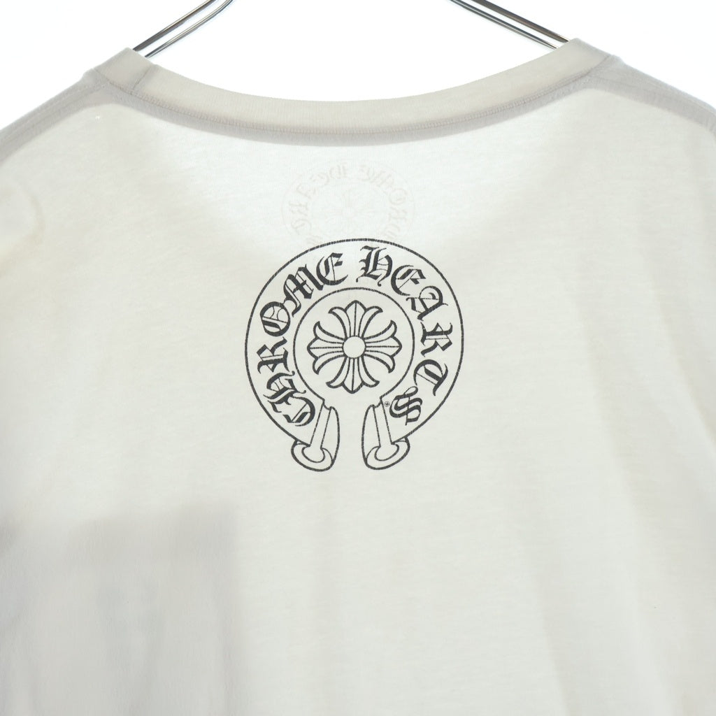 CHROME HEARTS(クロムハーツ) CH S/S T BAR Tバープリント バックホースシュープリント半袖Tシャツ