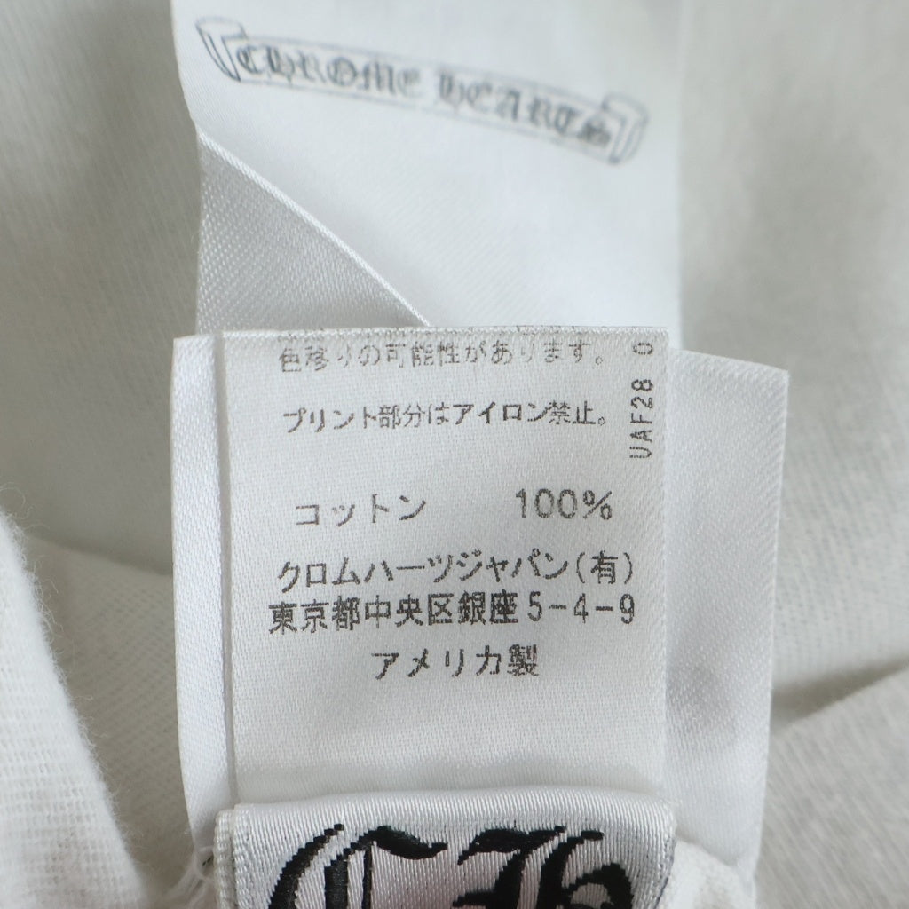 CHROME HEARTS(クロムハーツ) CH S/S T BAR Tバープリント バックホースシュープリント半袖Tシャツ