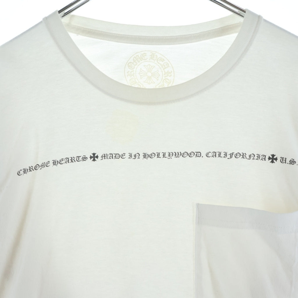 CHROME HEARTS(クロムハーツ) CH L/S 袖CHプラスプリント 長袖Tシャツカットソー