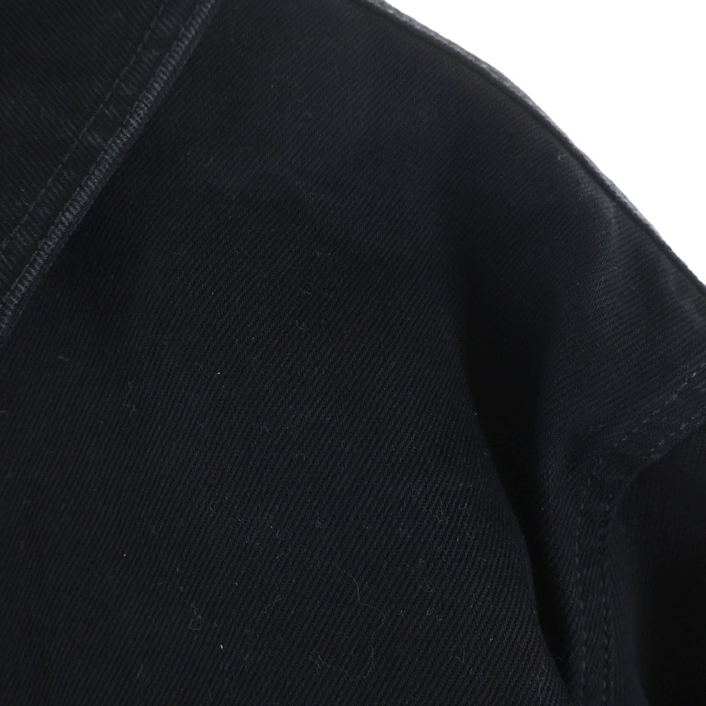 BOTTEGA VENETA(ボッテガヴェネタ) ORIGINAL WASHED DENIM SHIRT デニムジャケット ブラック