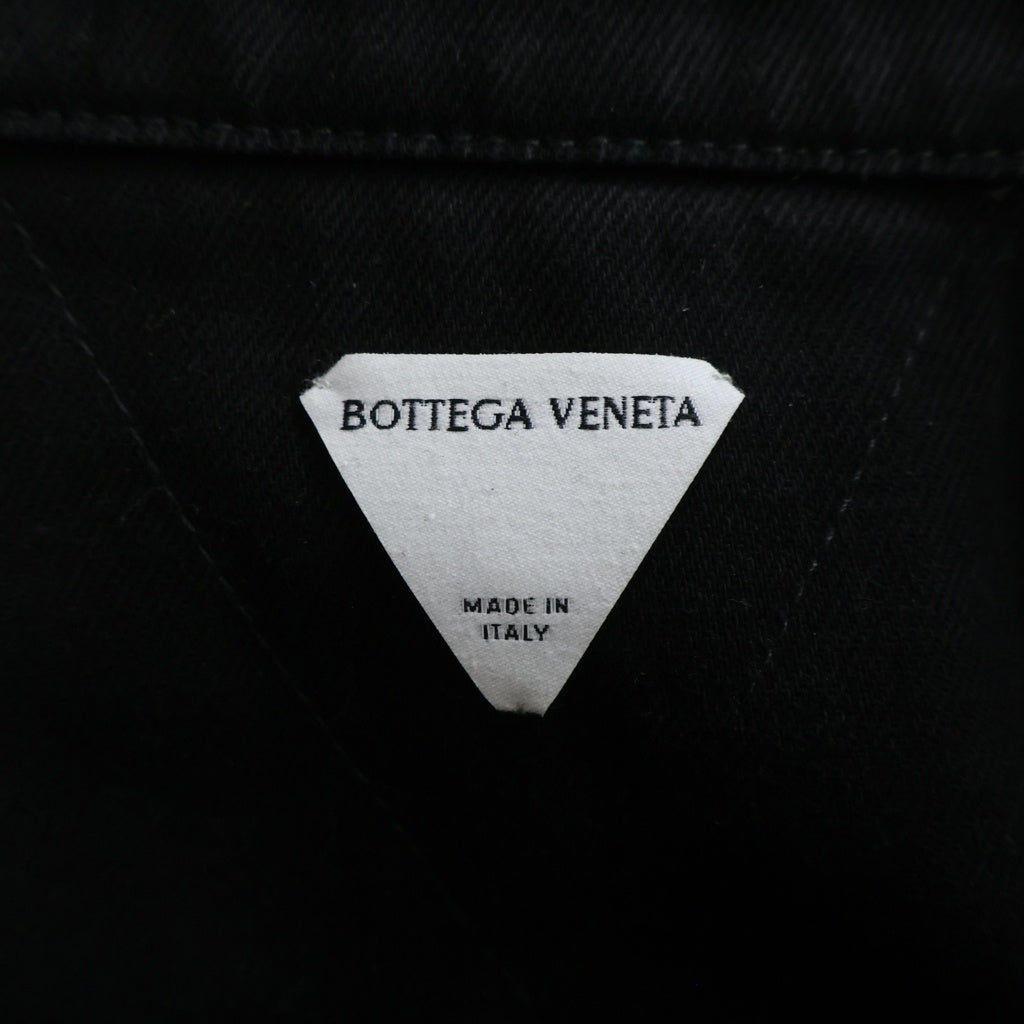 BOTTEGA VENETA(ボッテガヴェネタ) ORIGINAL WASHED DENIM SHIRT デニムジャケット ブラック
