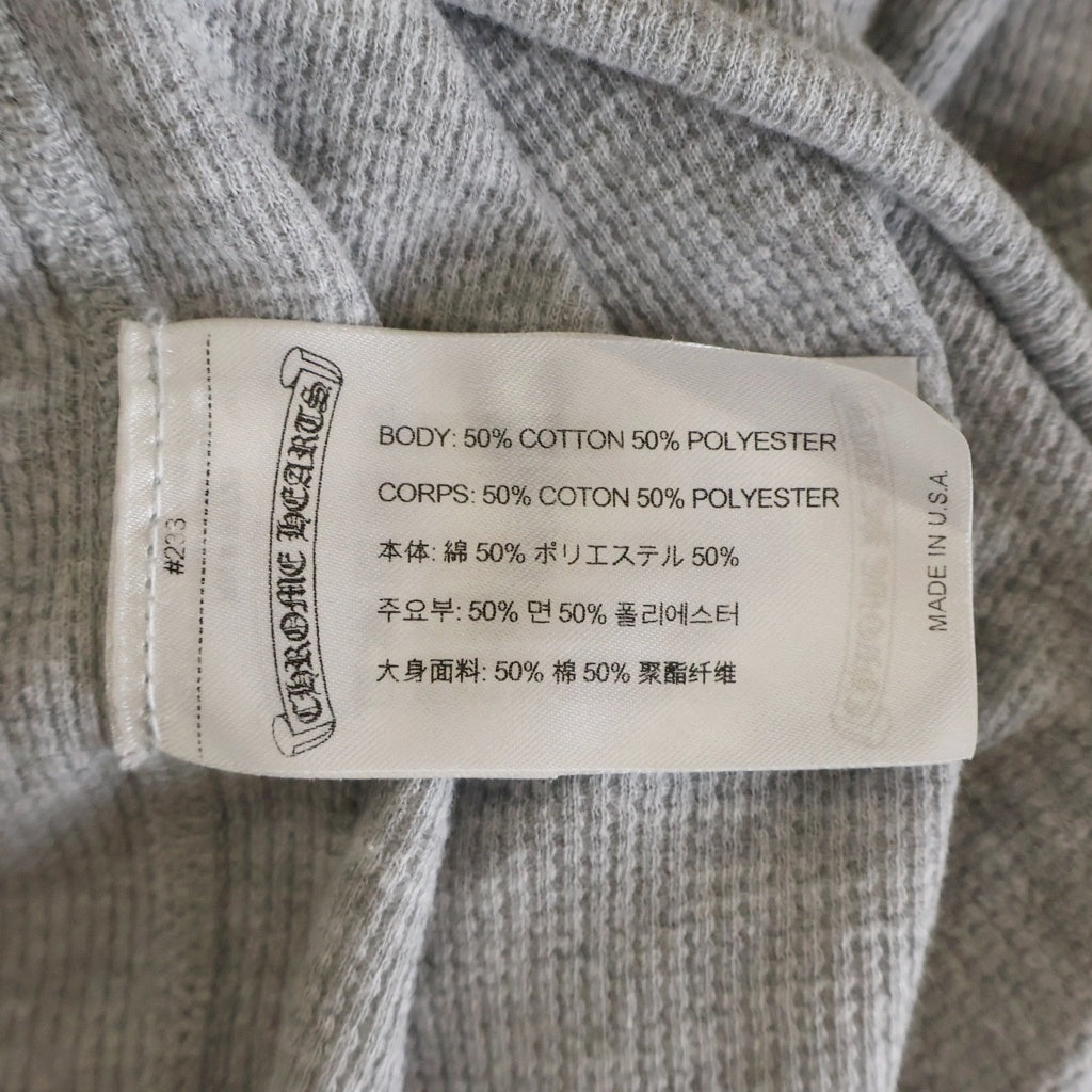 CHROME HEARTS(クロムハーツ) Thermal L S ヴァインダガープリントサーマル長袖Tシャツ カットソー グレー