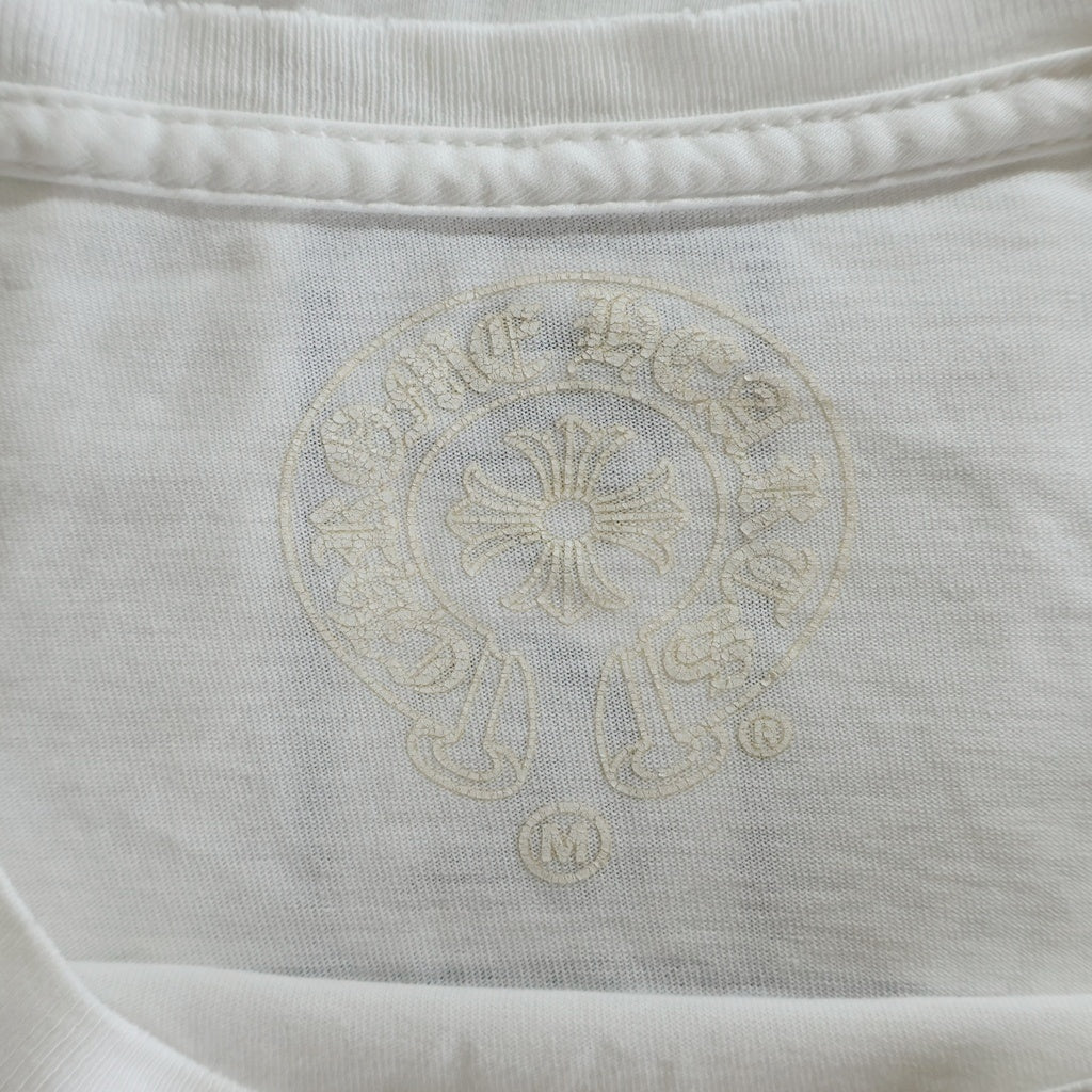 CHROME HEARTS(クロムハーツ) CH L/S TBAR Tバー 袖CHクロスプリント 長袖Tシャツカットソー