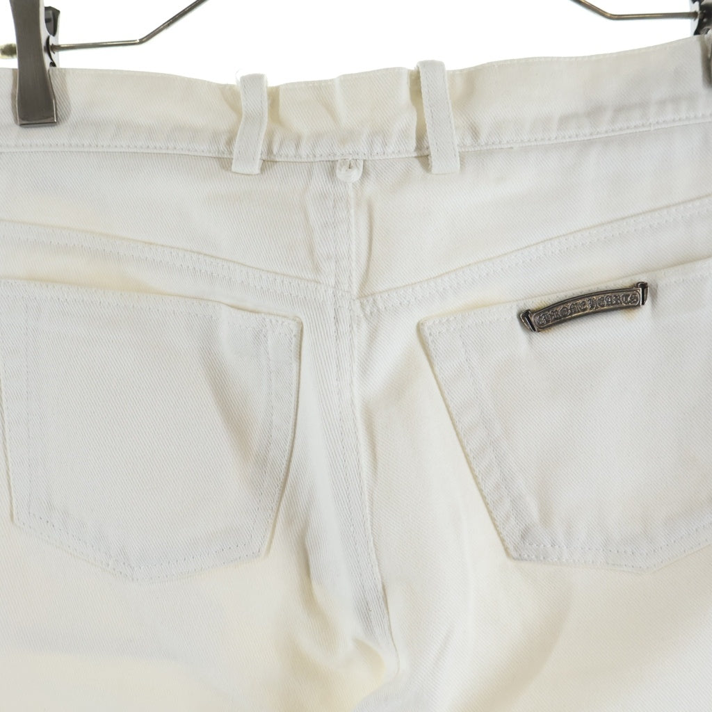 CHROME HEARTS(クロムハーツ) OLD JEAN SL FLEURKNEE フレアニーデニム