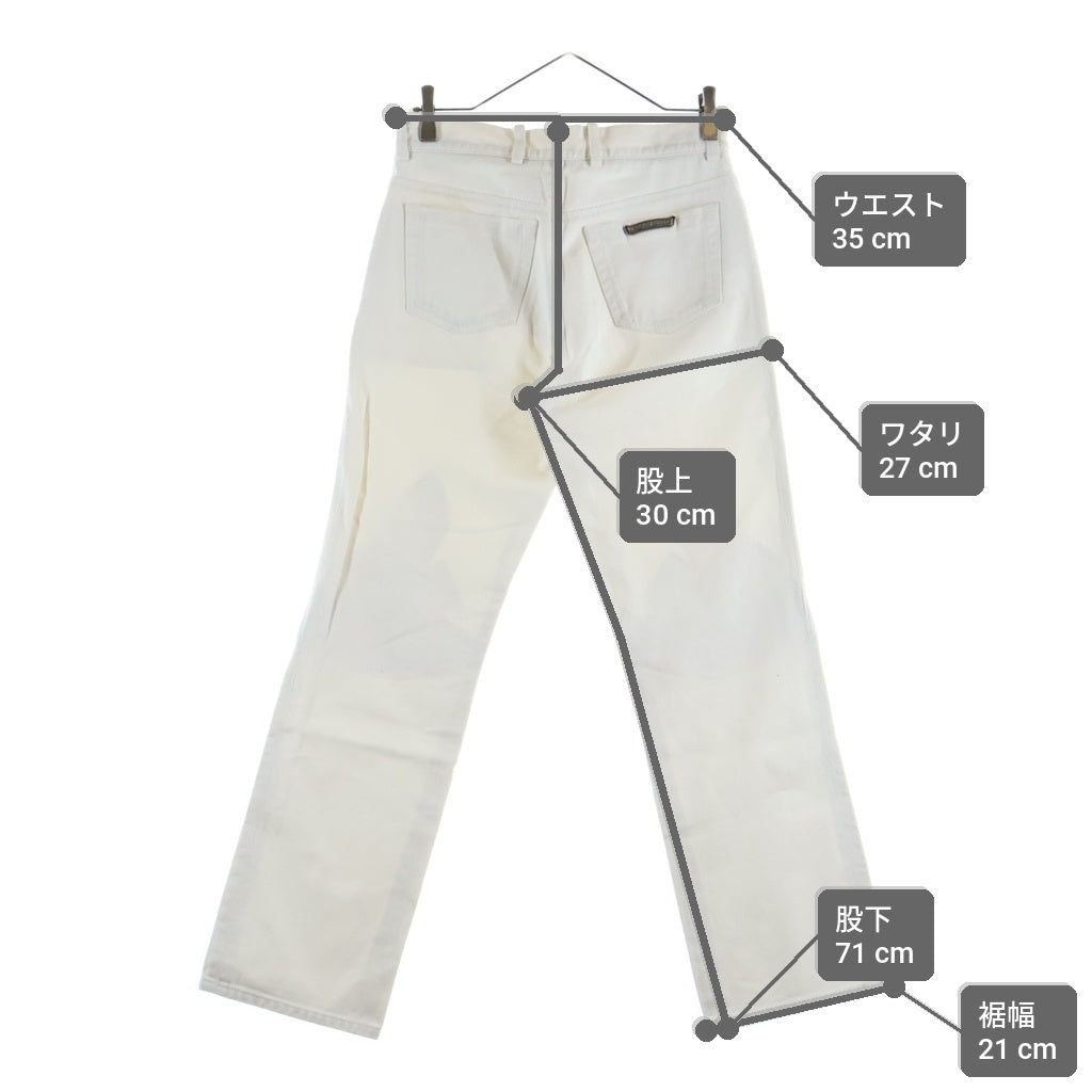 CHROME HEARTS(クロムハーツ) OLD JEAN SL FLEURKNEE フレアニーデニム