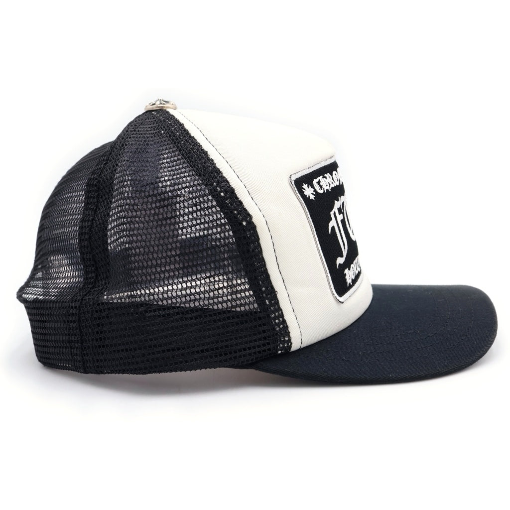 CHROME HEARTS(クロムハーツ) TRUCKER CAP トラッカーキャップ FUCKパッチクロスボール付メッシュ帽子