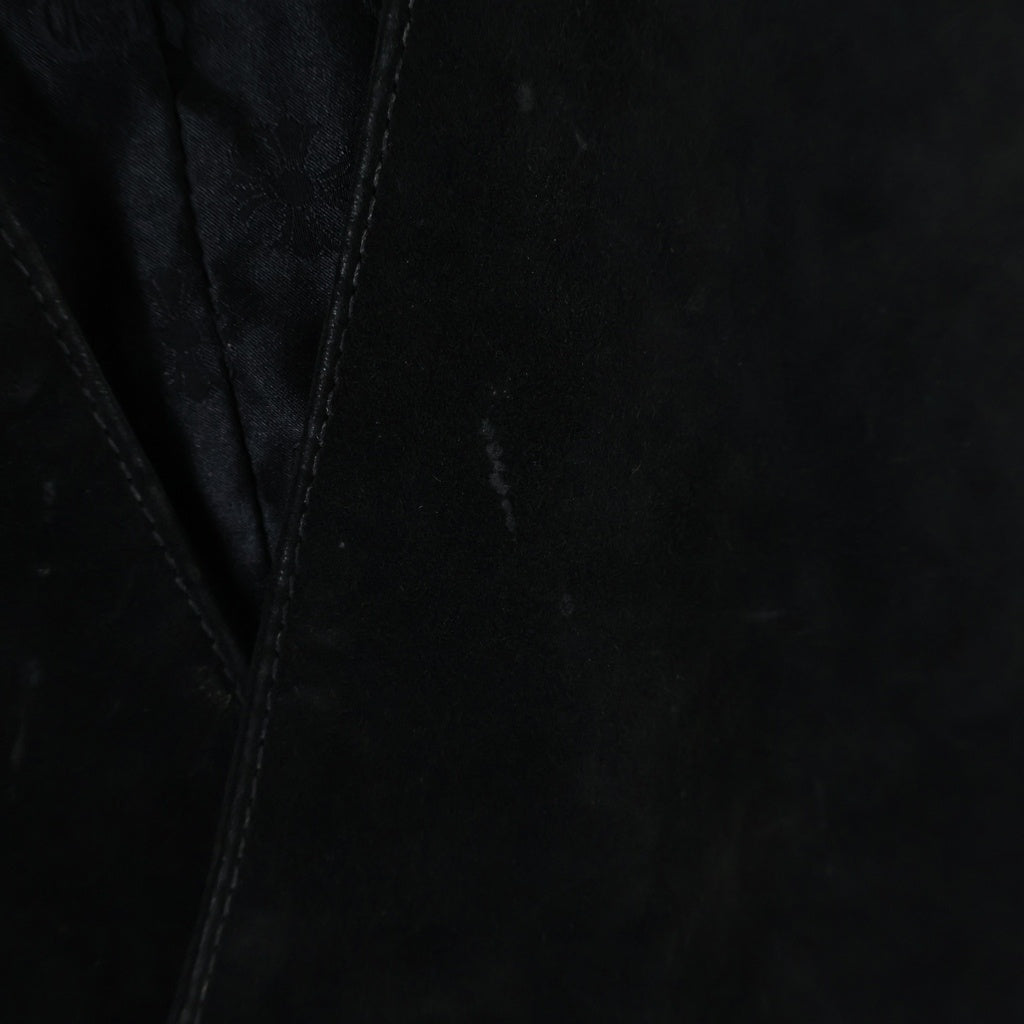 CHROME HEARTS(クロムハーツ) バックシルク切替 6Bレザースエード