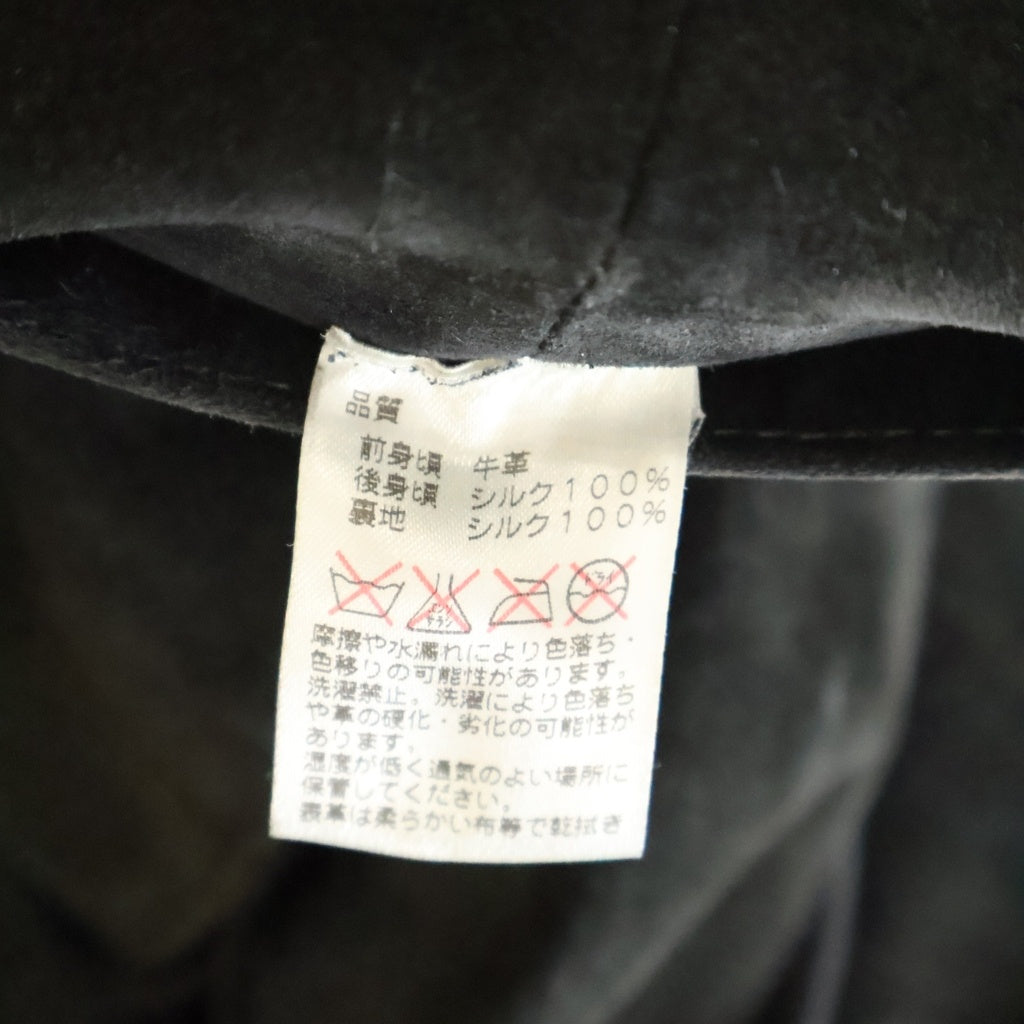 CHROME HEARTS(クロムハーツ) バックシルク切替 6Bレザースエード