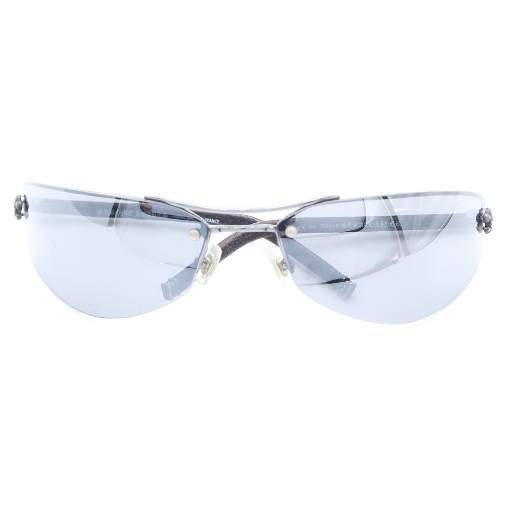 CHROME HEARTS(クロムハーツ) STRATOLINER BSフレア サングラス アイウェア メガネ 眼鏡 ブラック/シルバー