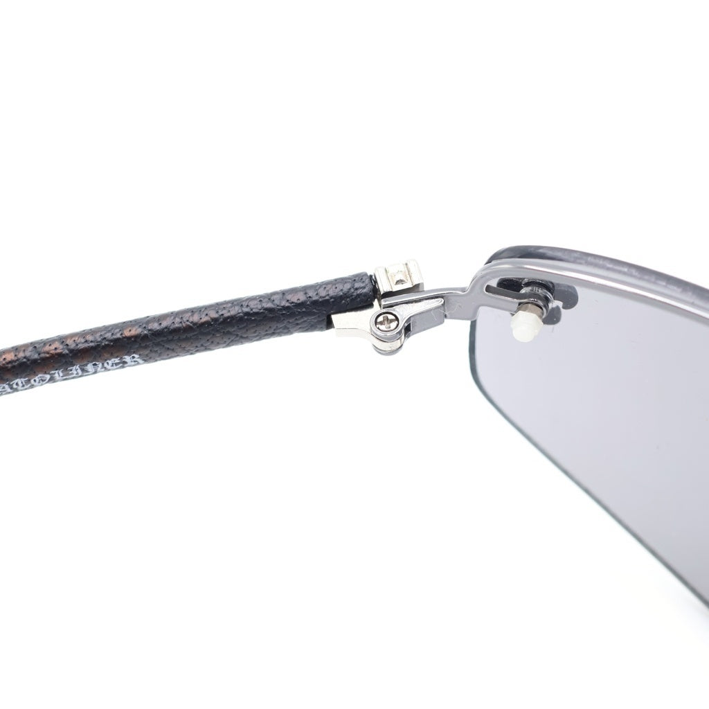 CHROME HEARTS(クロムハーツ) STRATOLINER BSフレア サングラス アイウェア メガネ 眼鏡 ブラック/シルバー