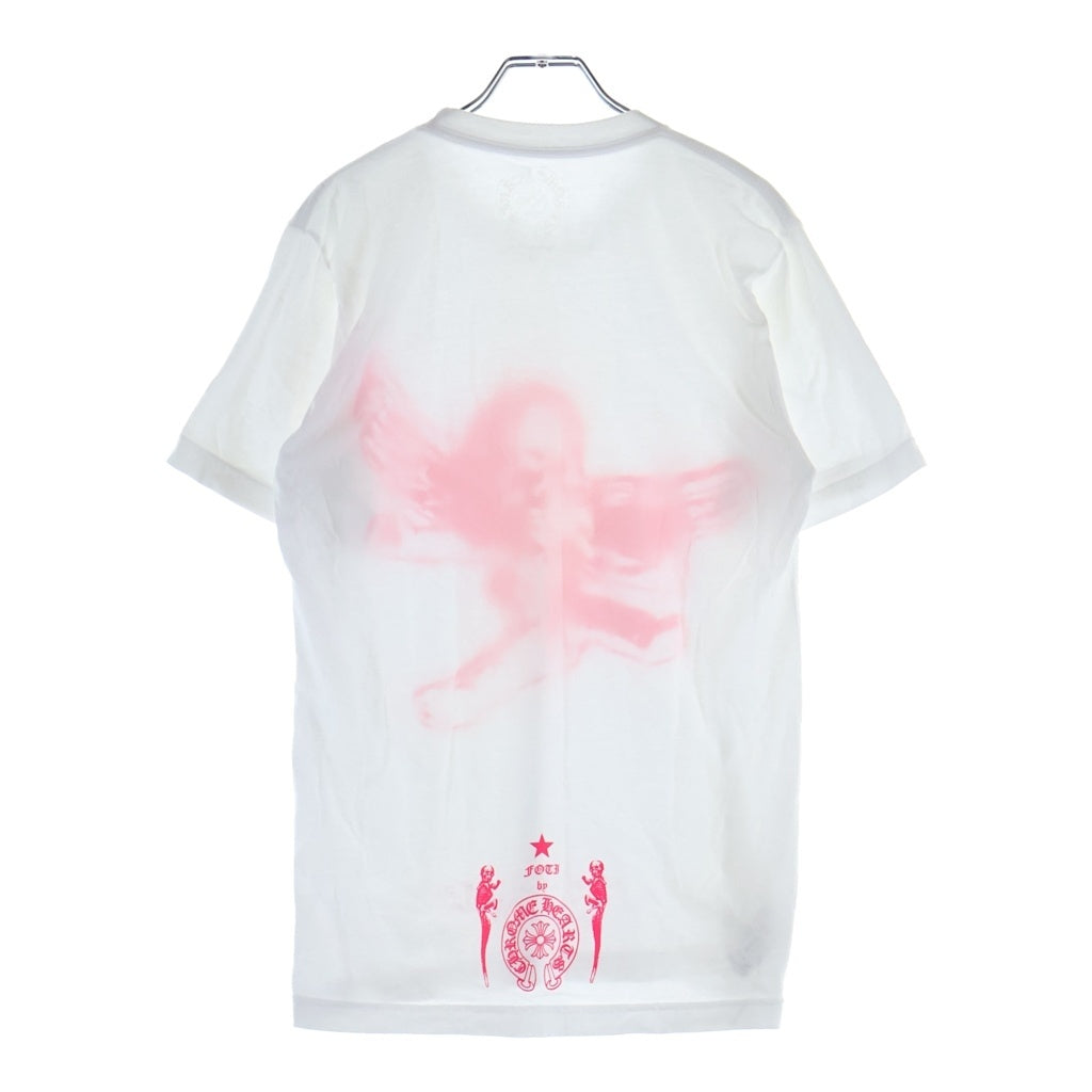 CHROME HEARTS(クロムハーツ) FOTI MISS LERLENE TEE フォティ ミスラーレン プリント半袖Tシャツ カットソー ホワイト/ピンク