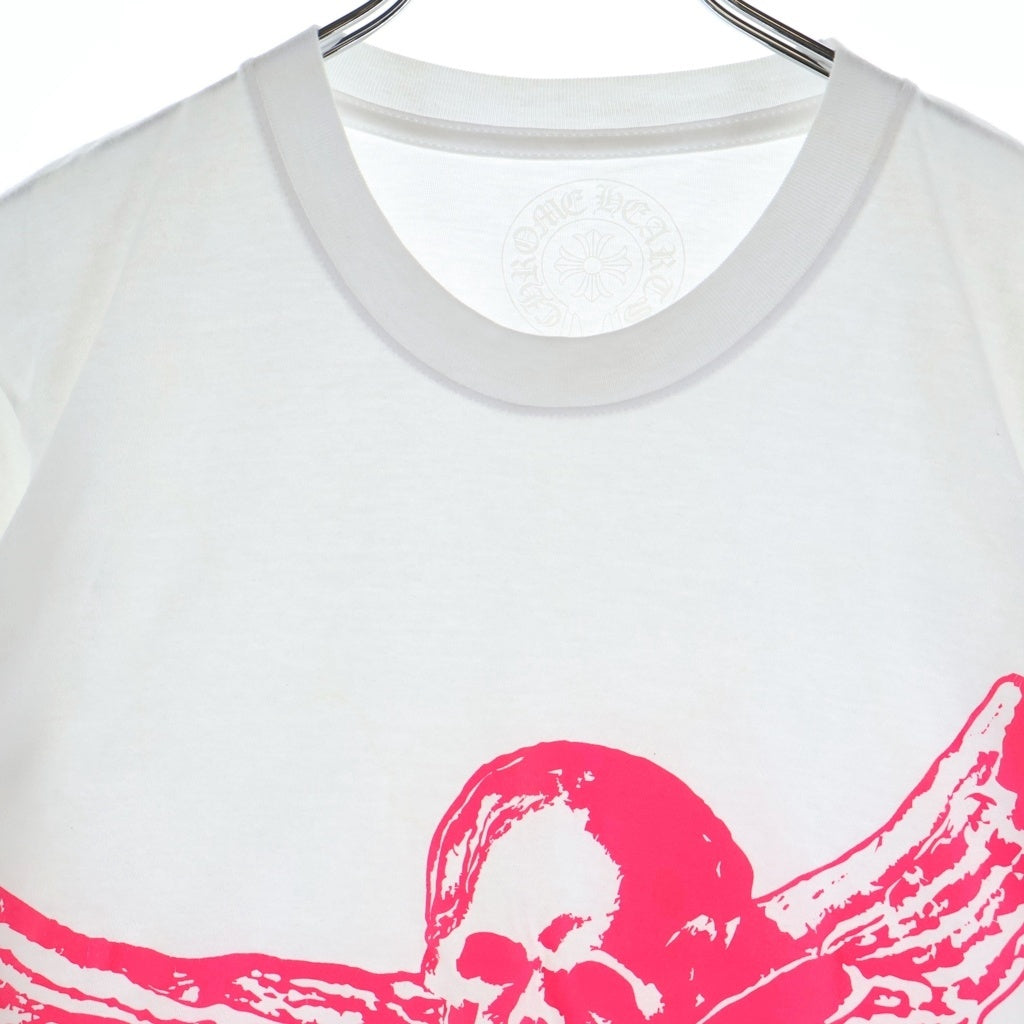 CHROME HEARTS(クロムハーツ) FOTI MISS LERLENE TEE フォティ ミスラーレン プリント半袖Tシャツ カットソー ホワイト/ピンク