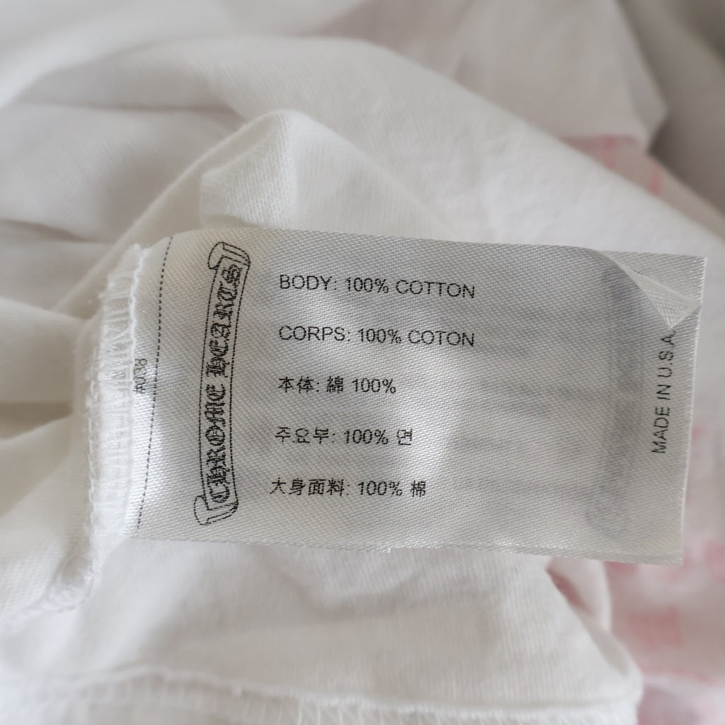CHROME HEARTS(クロムハーツ) FOTI MISS LERLENE TEE フォティ ミスラーレン プリント半袖Tシャツ カットソー ホワイト/ピンク