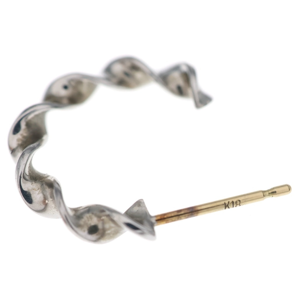 WACKO MARIA(ワコマリア) ×CAREERING PARADISE 07 キャリアリング パラダイス フープピアス シルバー レディース
