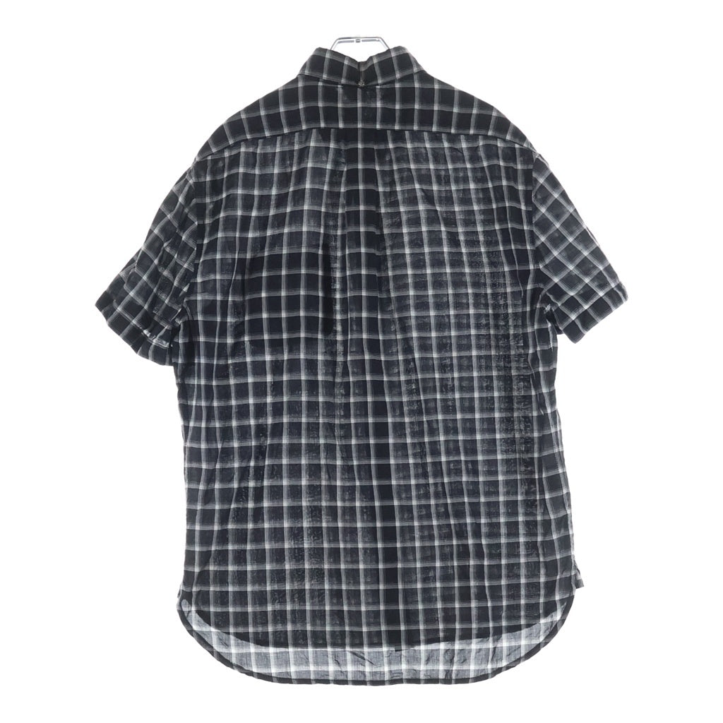 CHROME HEARTS(クロムハーツ) Y NOT クロスボール 半袖チェックシャツ