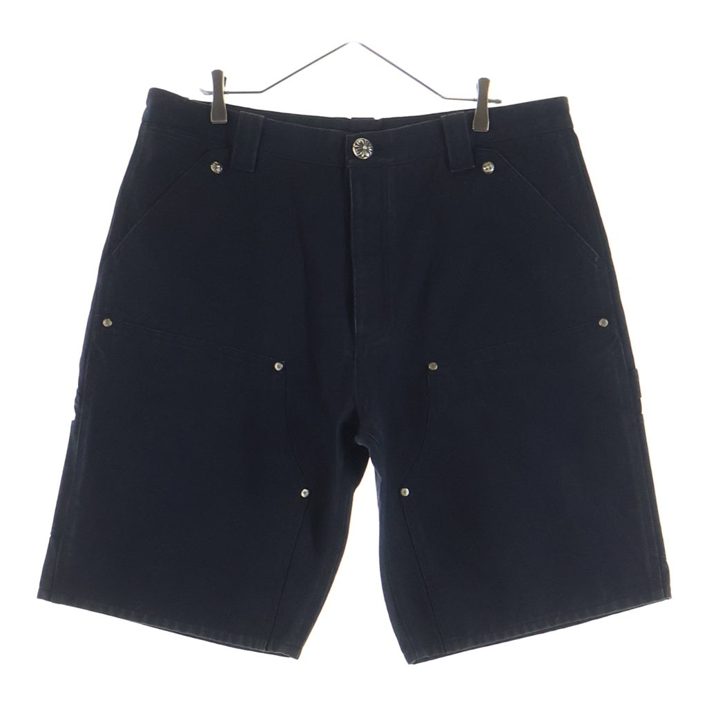 CHROME HEARTS(クロムハーツ) CARPENTER SHORTS カーペンター バックポケットセメタリーパッチハーフパンツ