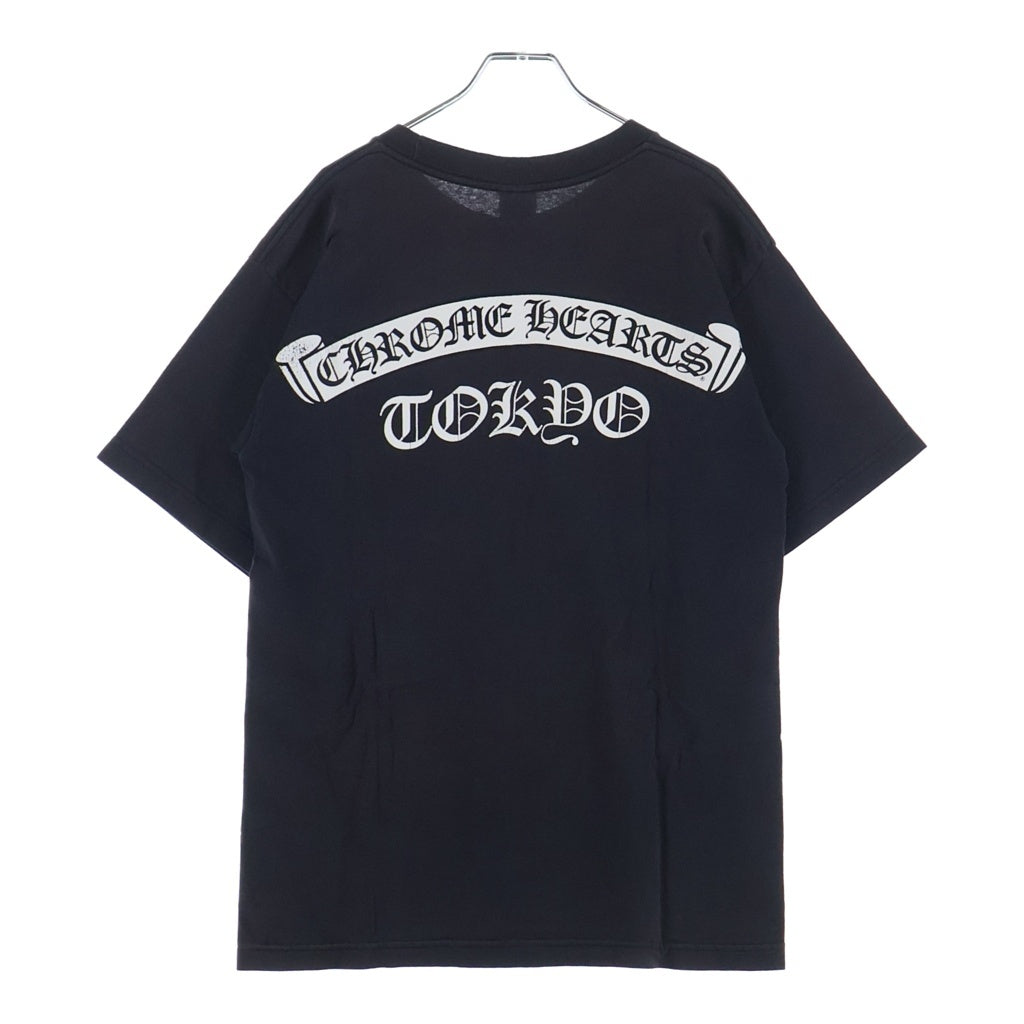 CHROME HEARTS(クロムハーツ) OLD S/S オールド ヴァインダガー 東京限定バックスクロールラベルプリント 半袖Tシャツ