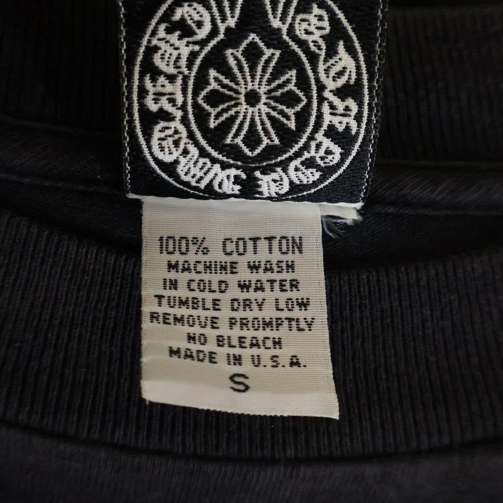 CHROME HEARTS(クロムハーツ) OLD L/S オールド CHクロス刺繍長袖Tシャツ