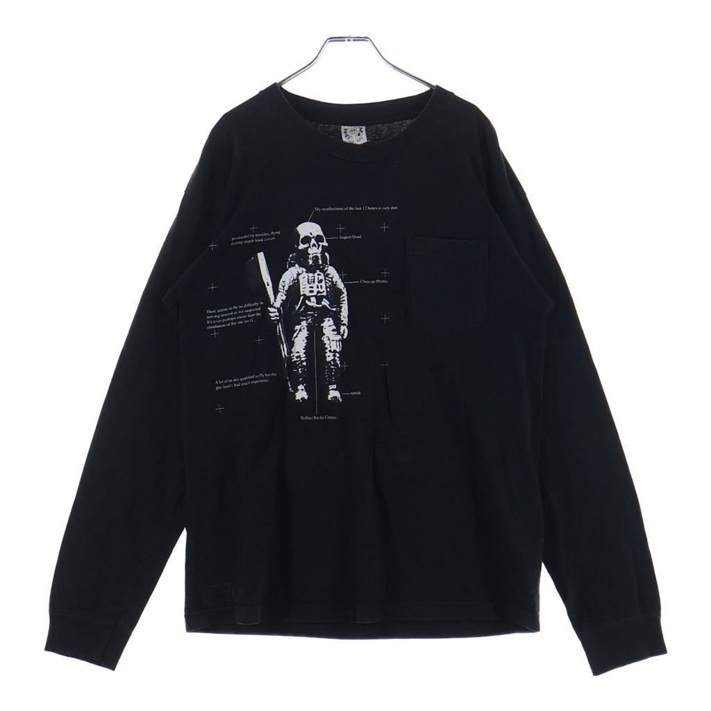 CHROME HEARTS(クロムハーツ) OLD L/S オールド FOTIプリント長袖Tシャツ