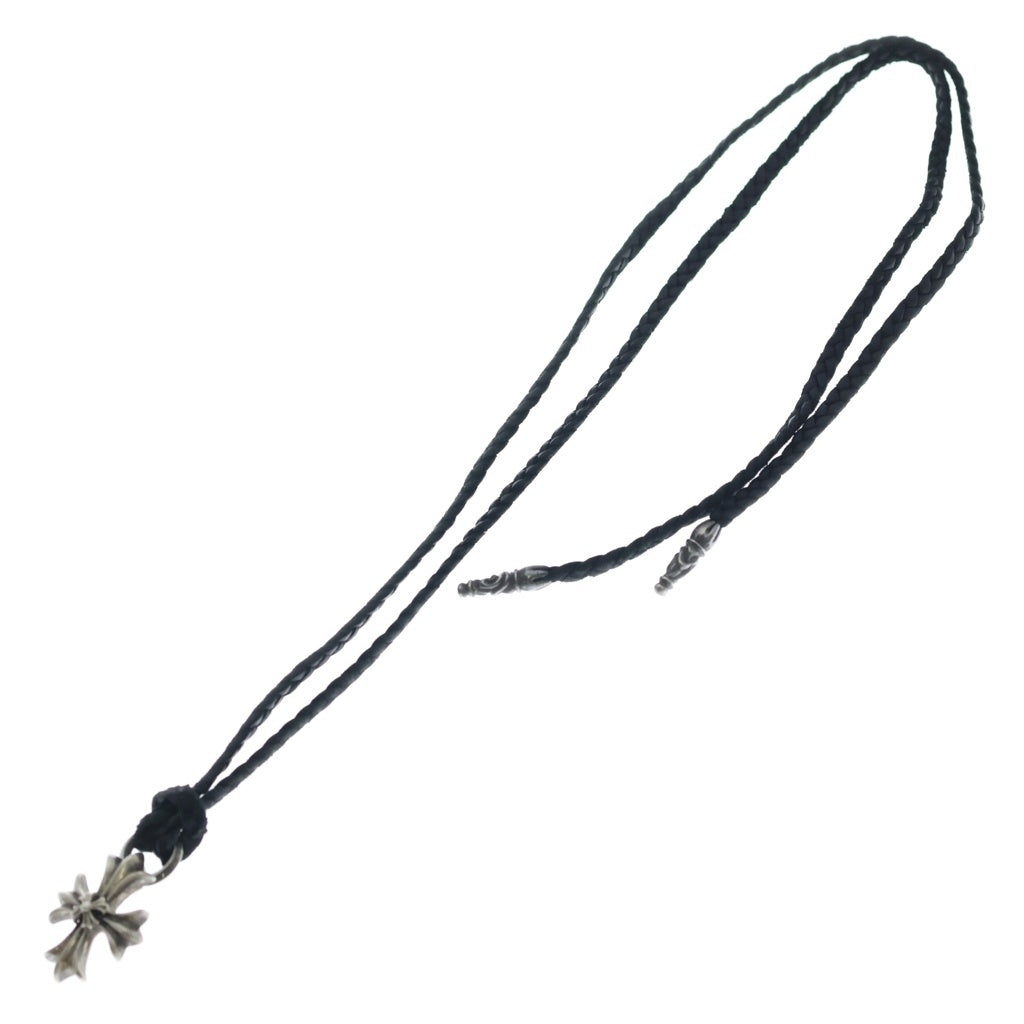 CHROME HEARTS(クロムハーツ) DBL CH PRS ダブル CHプラス ペンダントトップWレザーブレイド シルバー