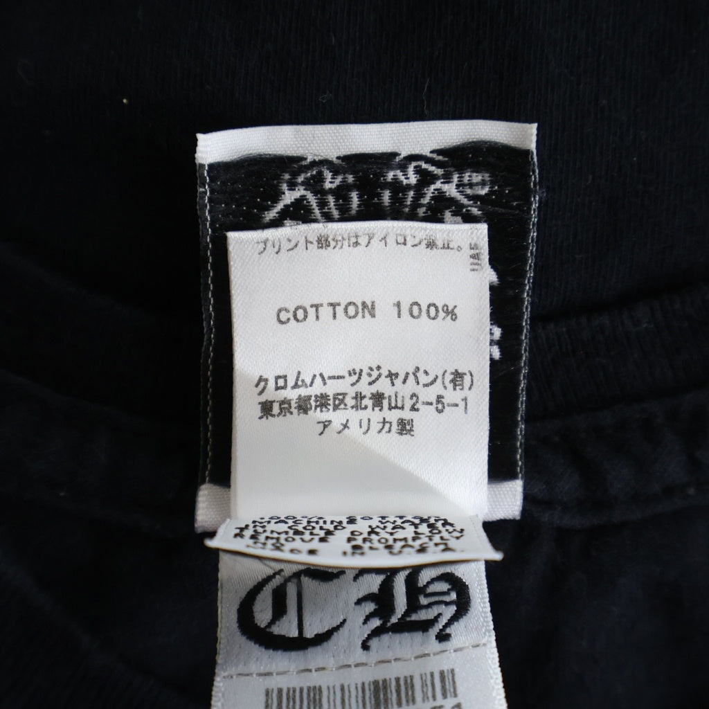 CHROME HEARTS(クロムハーツ) × A BATHING APE Baby Milo Horseshoe Tee ベイビーマイロ ホースシュー 半袖Tシャツ カットソー ブラック