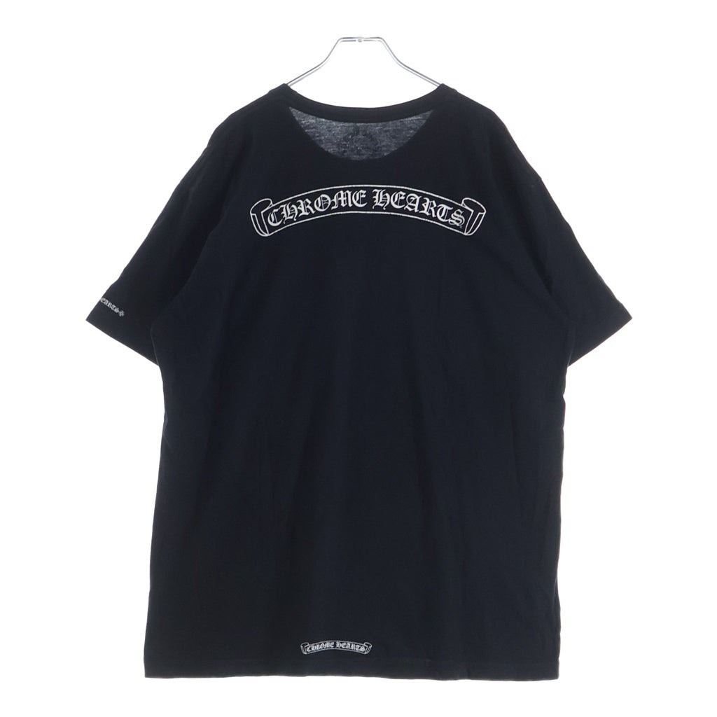 CHROME HEARTS(クロムハーツ) CH S/S バックスクロールラベルプリント 半袖Tシャツ