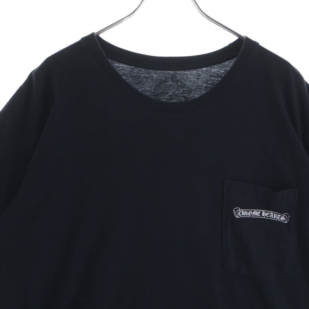 CHROME HEARTS(クロムハーツ) CH S/S バックスクロールラベルプリント 半袖Tシャツ
