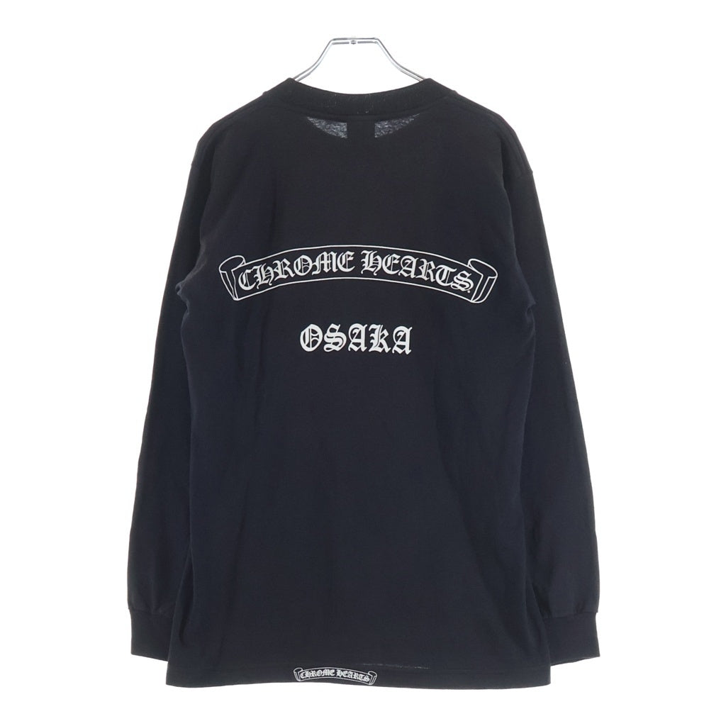 CHROME HEARTS(クロムハーツ) OLD L/S オールド 大阪限定 バックスクロールラベルプリント 長袖Tシャツ
