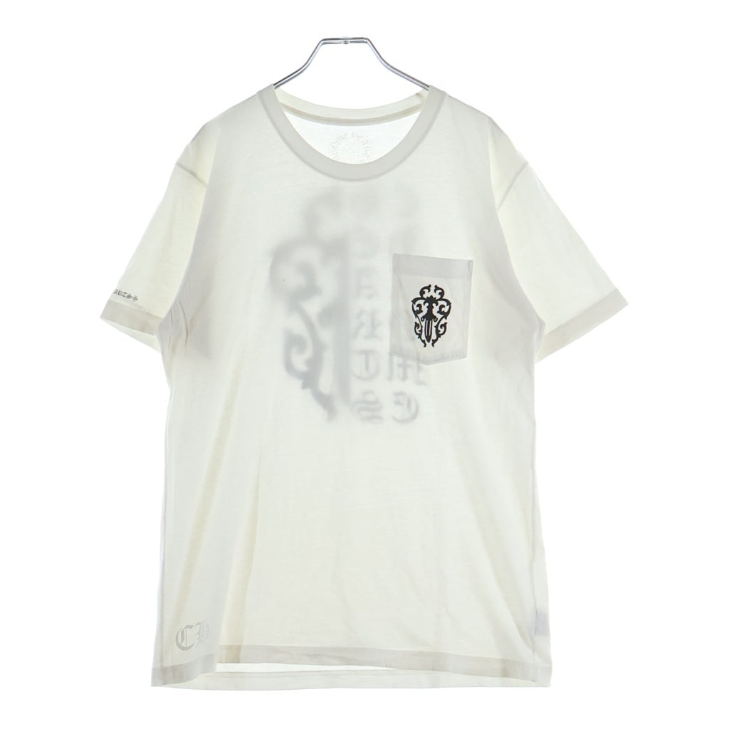 CHROME HEARTS(クロムハーツ) CH S/S バックヴァインダガー英字ロゴプリント 半袖Tシャツ