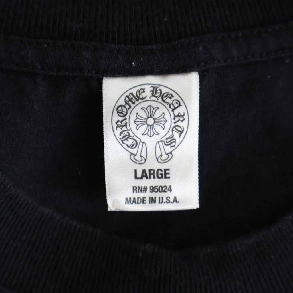 CHROME HEARTS(クロムハーツ) OLD S/S オールド バックアメリカンフラグプリント 半袖Tシャツ