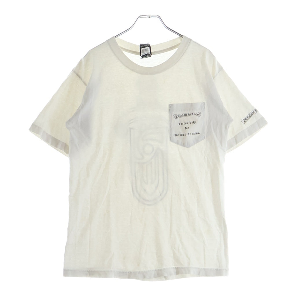CHROME HEARTS(クロムハーツ) OLD S/S オールド ユナイテッドアローズ限定半袖Tシャツ カットソー ホワイト