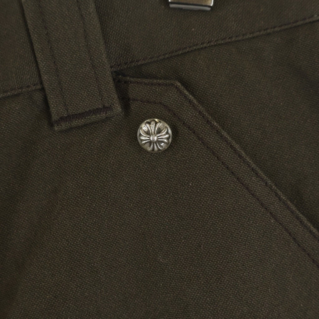 CHROME HEARTS(クロムハーツ) CARPENTER SHORTS カーペンター バックポケットセメタリーパッチハーフパンツ