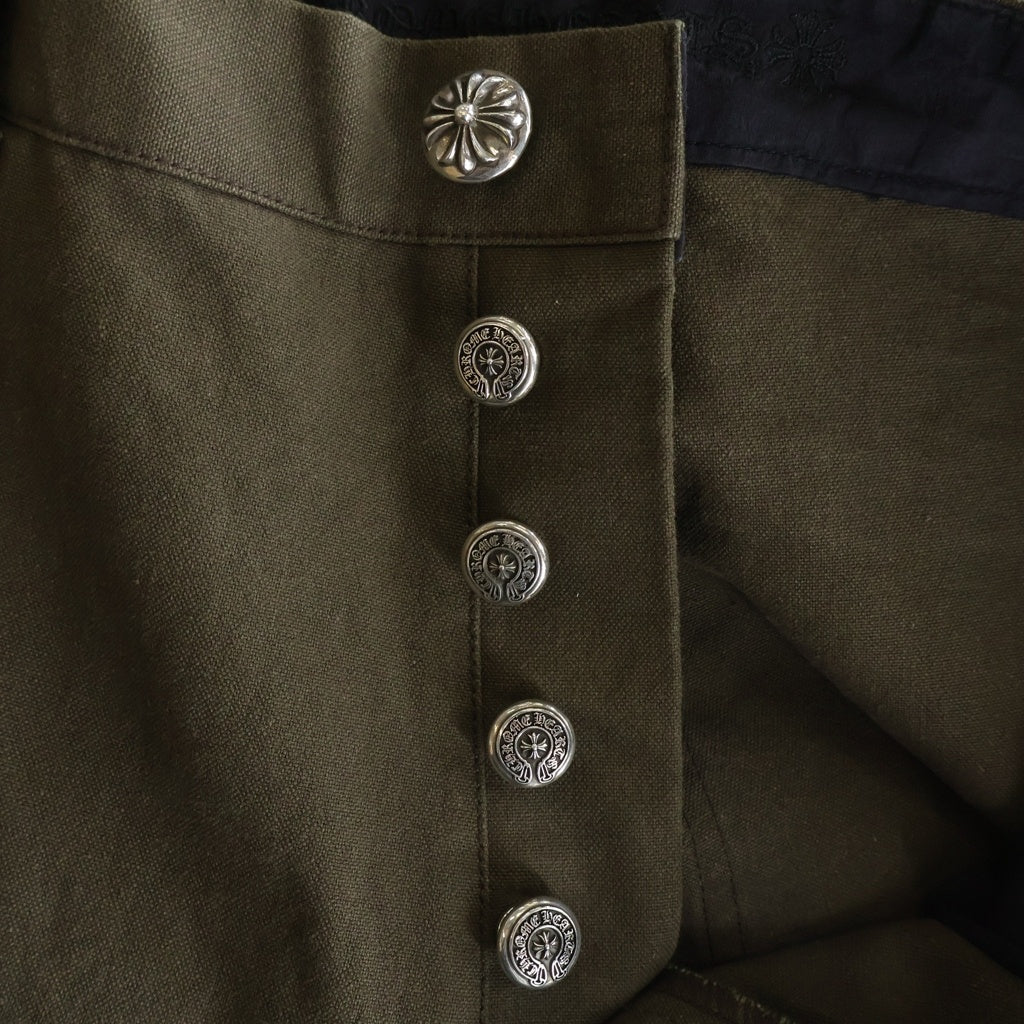 CHROME HEARTS(クロムハーツ) CARPENTER SHORTS カーペンター バックポケットセメタリーパッチハーフパンツ