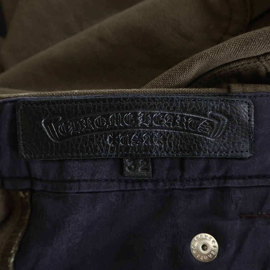 CHROME HEARTS(クロムハーツ) CARPENTER SHORTS カーペンター バックポケットセメタリーパッチハーフパンツ