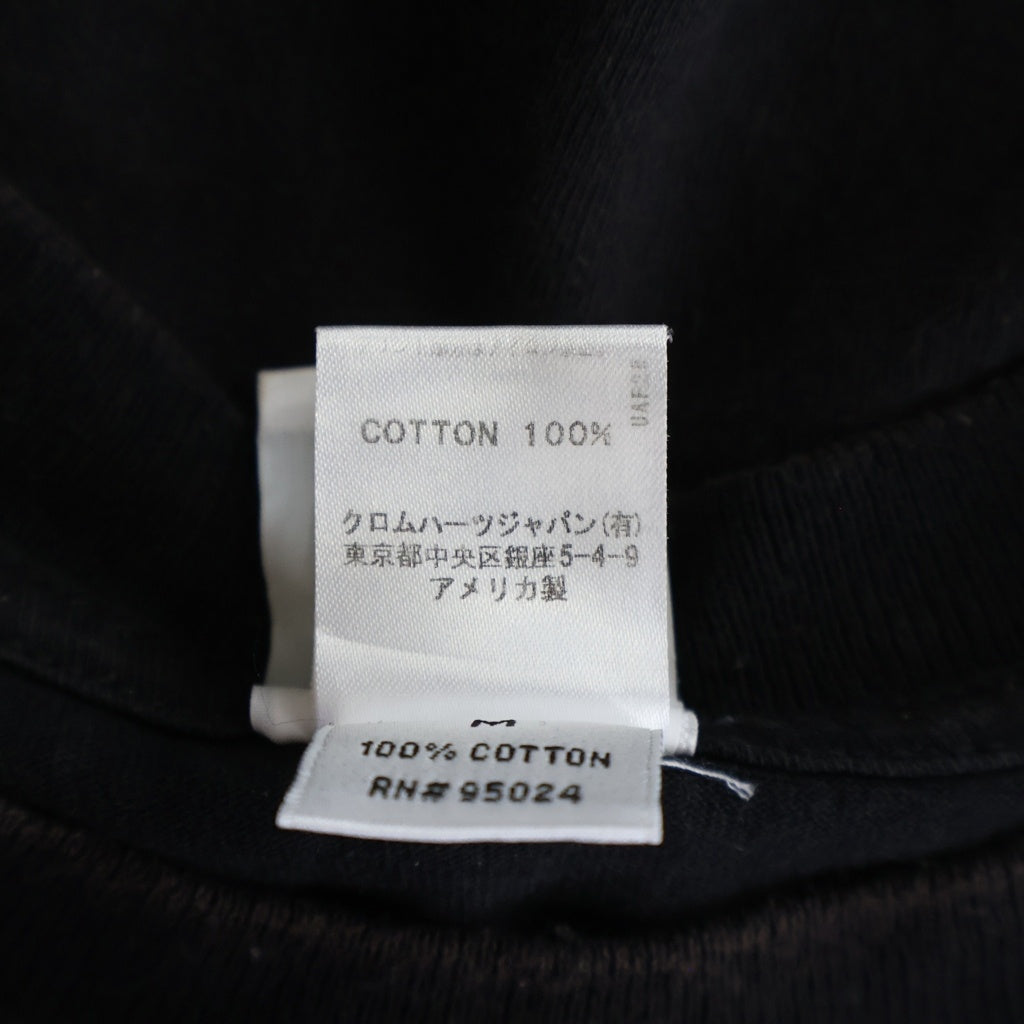 CHROME HEARTS(クロムハーツ) OLD S/S オールド バックアメリカンフラグプリント 半袖Tシャツ