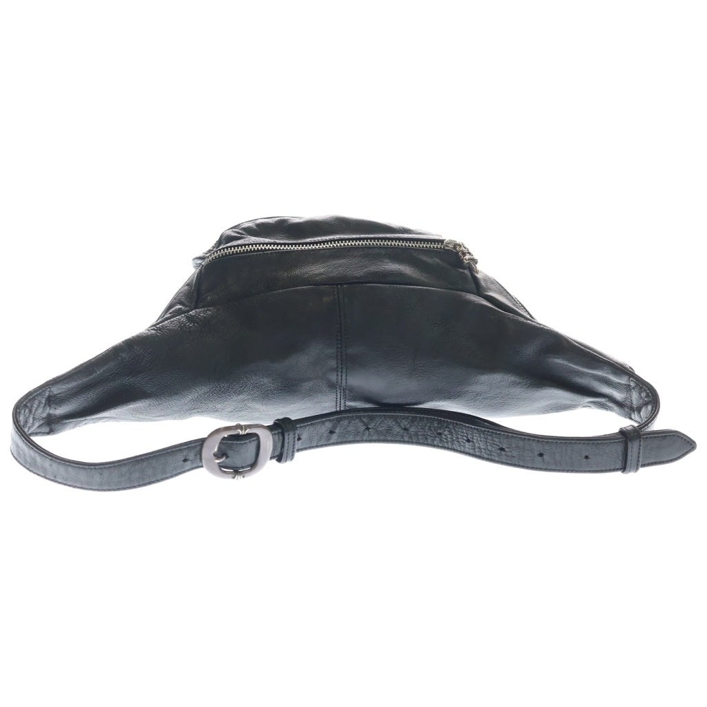 CHROME HEARTS(クロムハーツ) #1 SNAT PACK スナットパック ダガージップ ガンスリンガーベルト レザーウエストバッグ ブラック BCA378