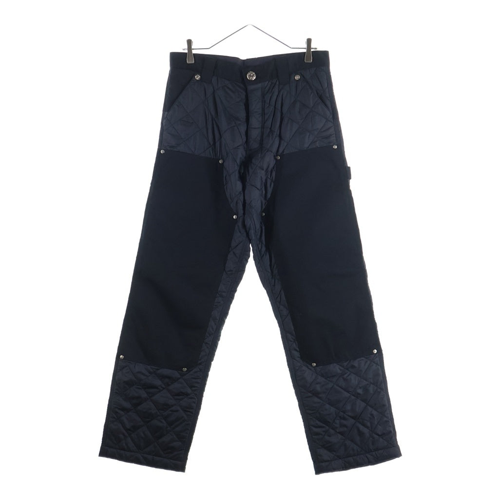 CHROME HEARTS(クロムハーツ) MATTY BOY CARPENTER SEX RECORDS MATTY BOYパッチ付きカーペンターロングパンツ ブラック