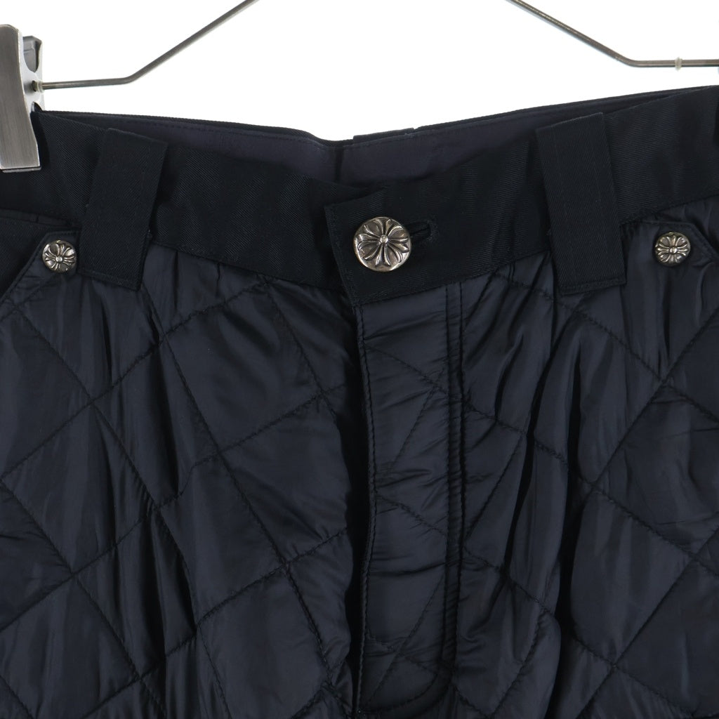 CHROME HEARTS(クロムハーツ) MATTY BOY CARPENTER SEX RECORDS MATTY BOYパッチ付きカーペンターロングパンツ ブラック