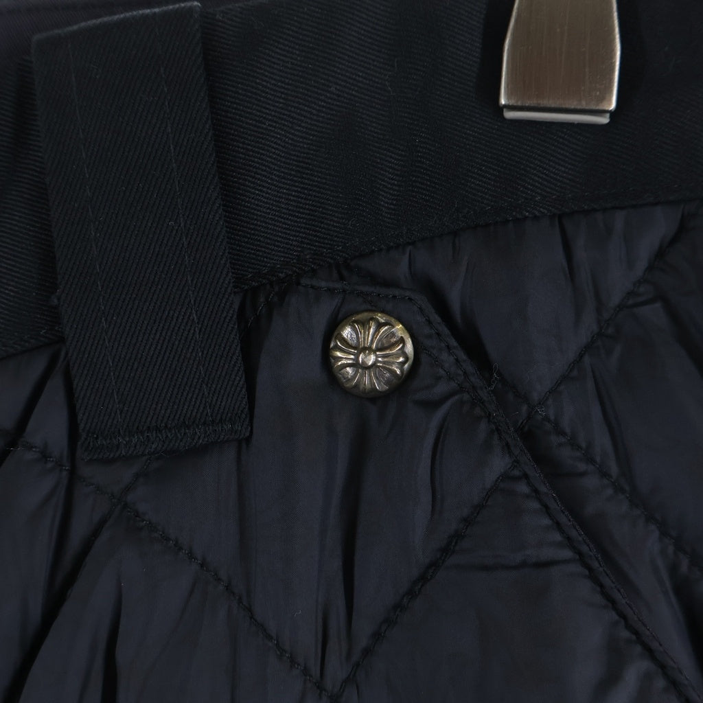 CHROME HEARTS(クロムハーツ) MATTY BOY CARPENTER SEX RECORDS MATTY BOYパッチ付きカーペンターロングパンツ ブラック