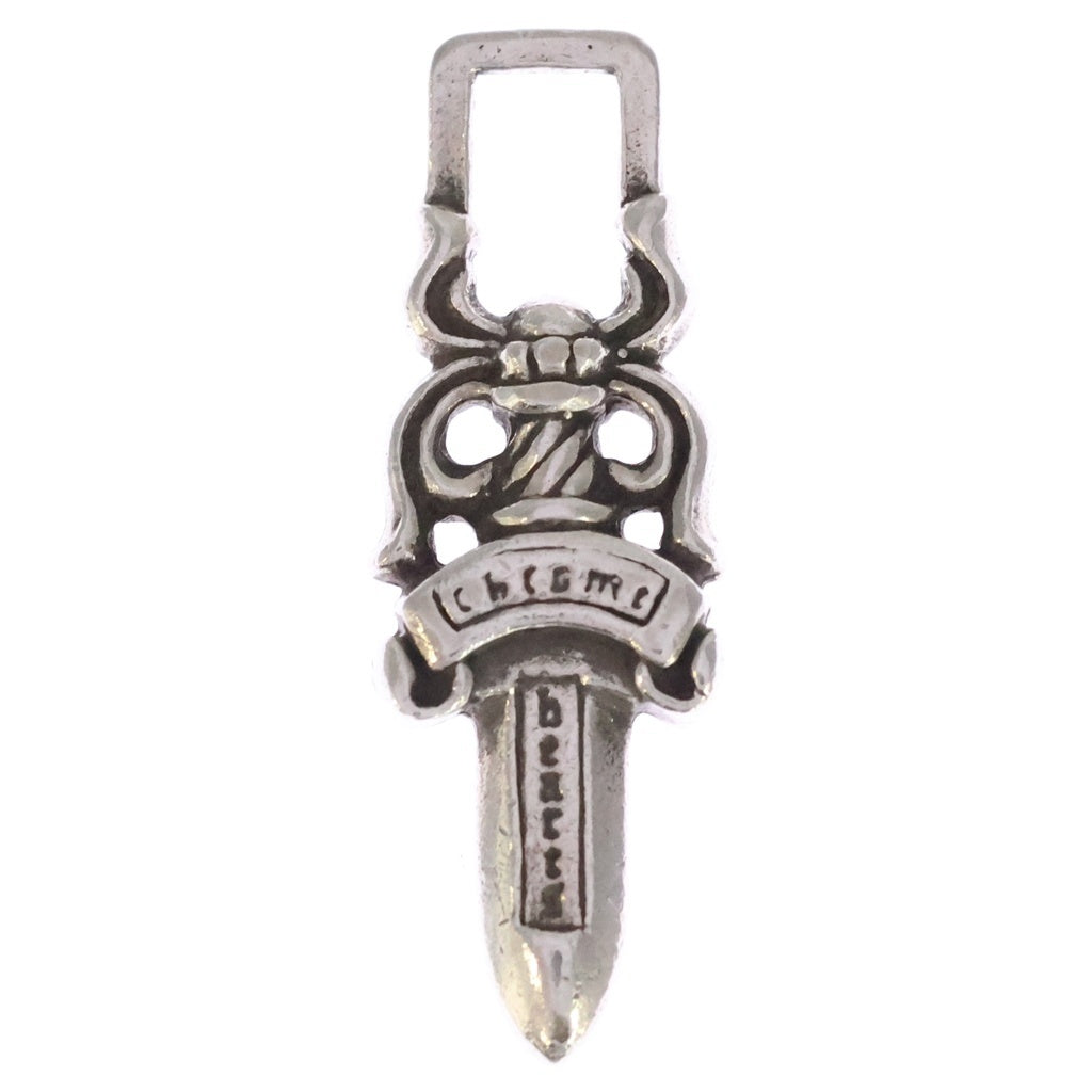 CHROME HEARTS(クロムハーツ) #5 DAGGER ZIP1 ダガージップ シルバーネックレストップ シルバー