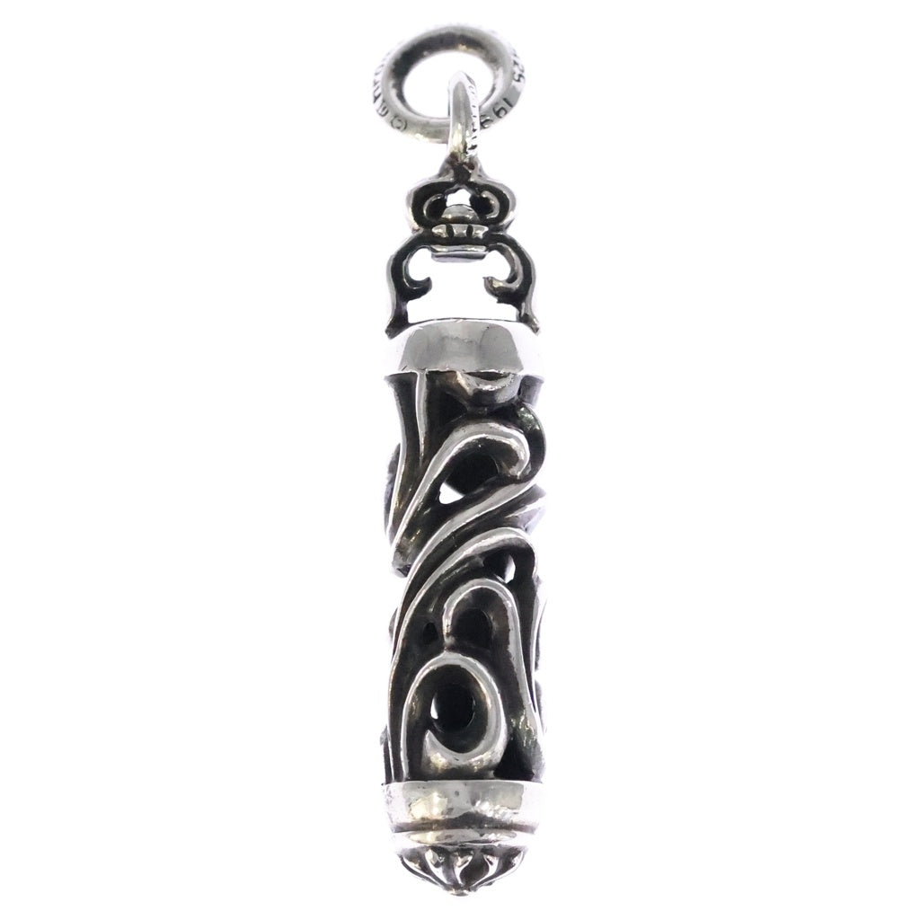 CHROME HEARTS(クロムハーツ) ROLLER ローラー オールド刻印 シルバーネックレストップ