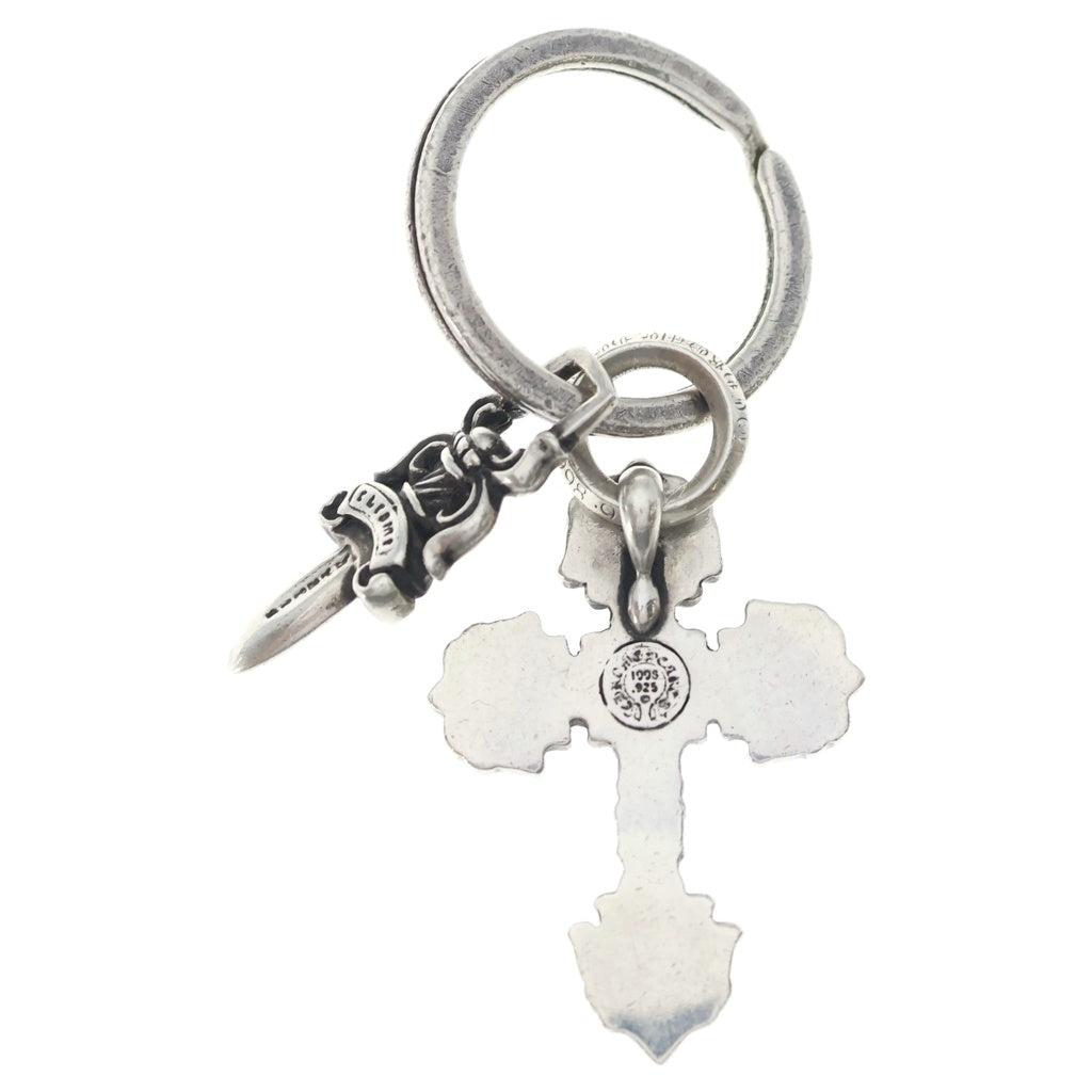 CHROME HEARTS(クロムハーツ) XS FILIG CROSS&No5 DGGR フィリグリークロス #5ダガーキーリング シルバーキーリング
