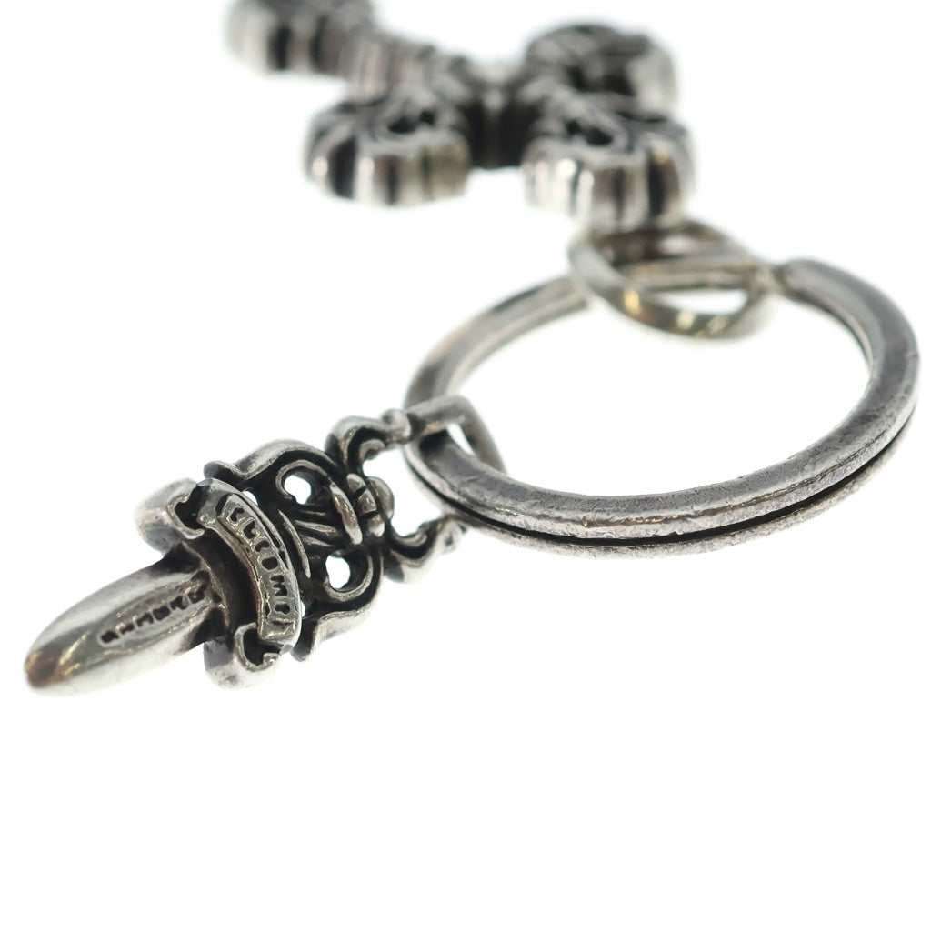 CHROME HEARTS(クロムハーツ) XS FILIG CROSS&No5 DGGR フィリグリークロス #5ダガーキーリング シルバーキーリング