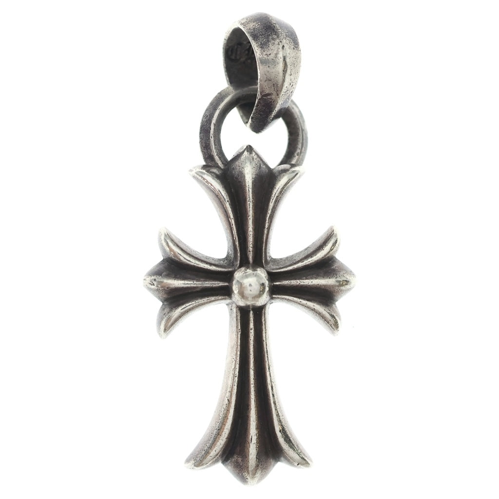 CHROME HEARTS(クロムハーツ) CH CRS SML W/BALE Wベイル スモールCHクロス ペンダントトップ シルバー BCA218