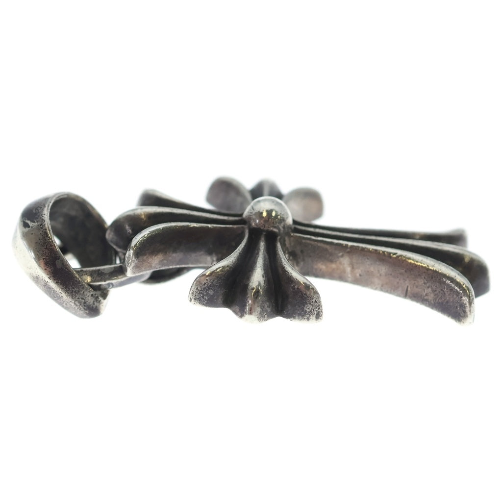 CHROME HEARTS(クロムハーツ) CH CRS SML W/BALE Wベイル スモールCHクロス ペンダントトップ シルバー BCA218